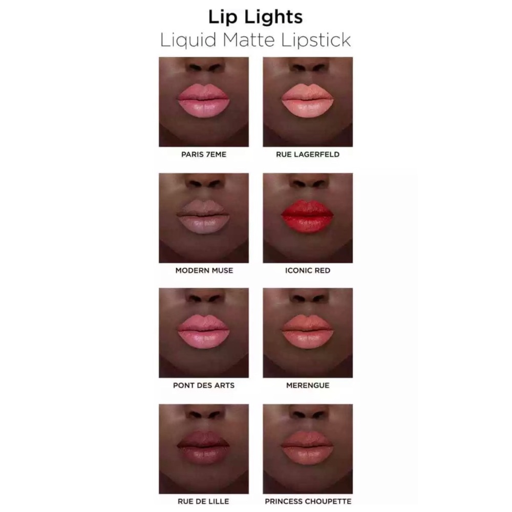 KARL LAGERFELD + MODELCO Lip Lights Matte Lipstick - Picture 6 of 7